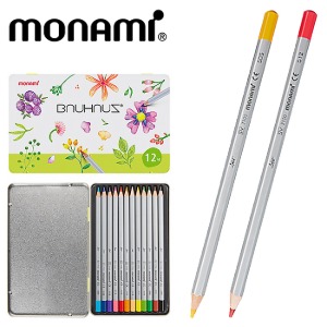 [MONAMI]모나미 바우하우스 색연필12색세트